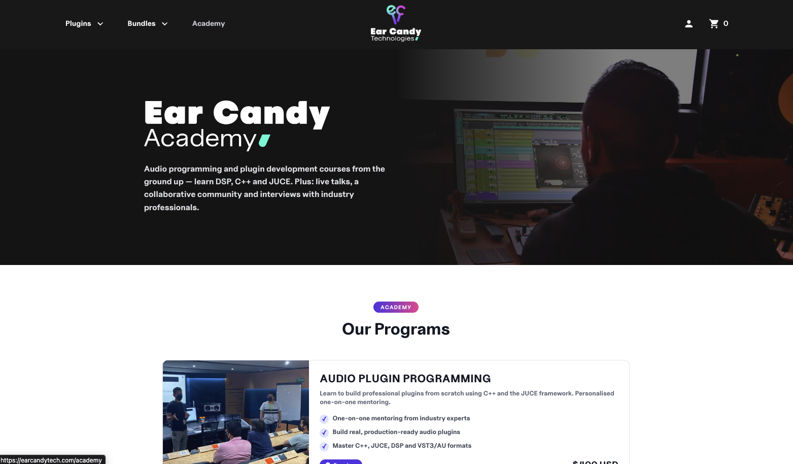 Ear Candy Technologies Website gallery 4