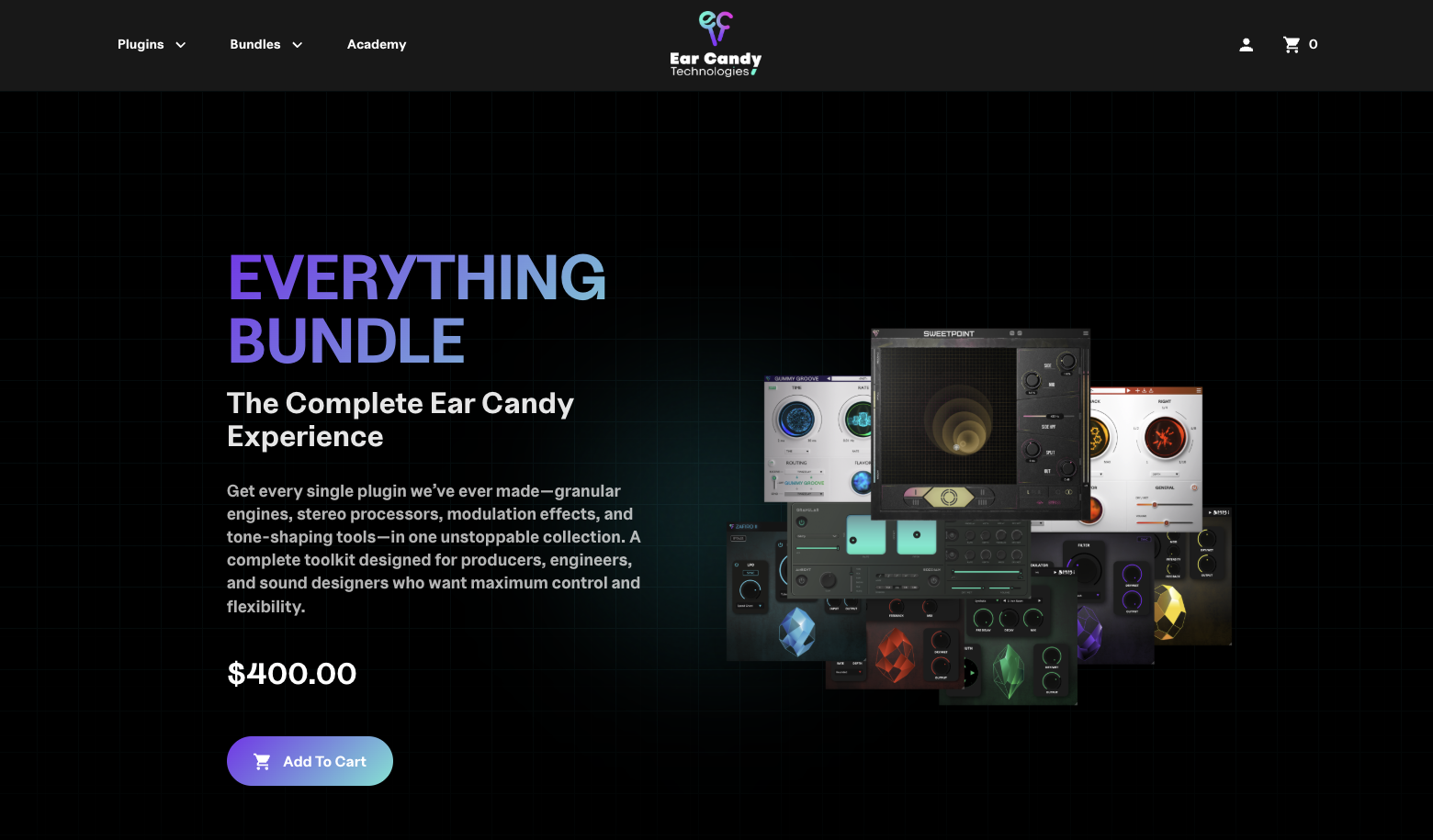 Ear Candy Technologies Website gallery 6